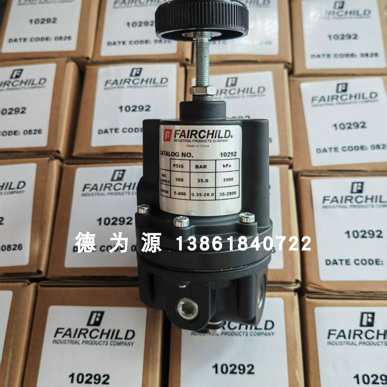美国Fairchild仙童精密调压阀10292全新现货